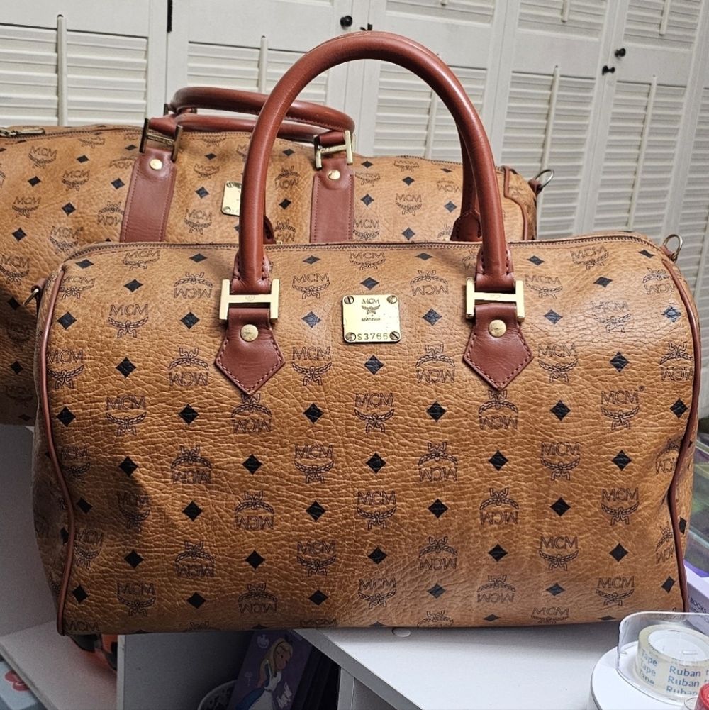 Vintage MCM duffel bag